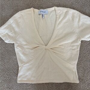 Cropped Cream size M Derek lam top